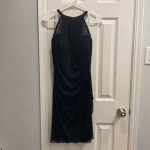 Black David’s Bridal dress